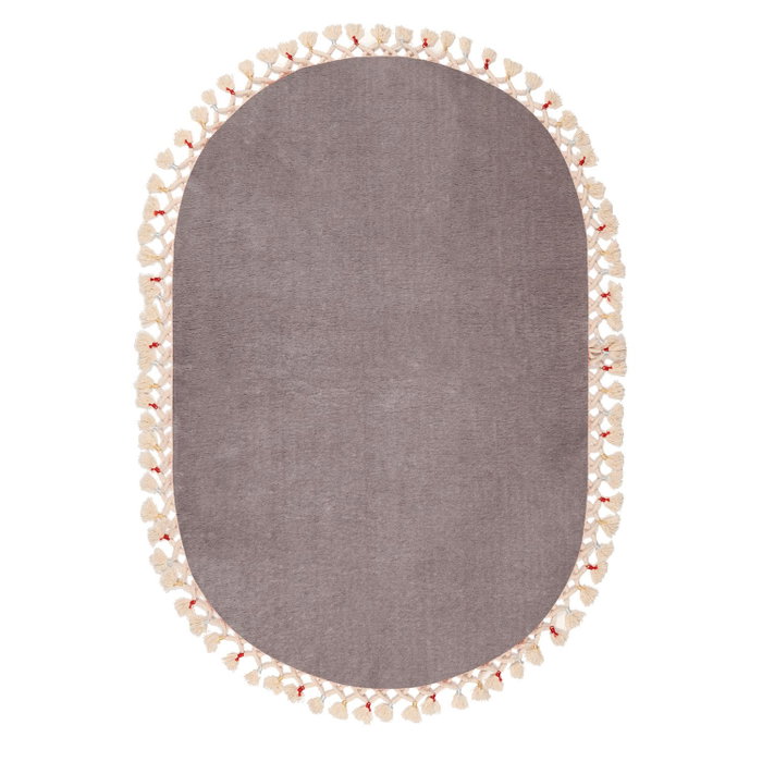 Conceptum Alfombrilla de Baño Gris 100 x 120 cm